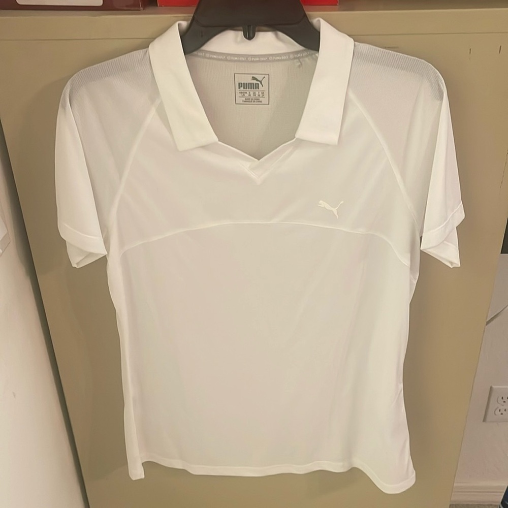 Women’s Puma White Medium casual top
